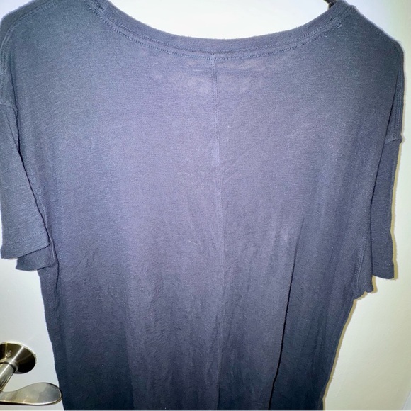 American Eagle Outfitters Charcoal Oversized Short Sleeve Tee - Picture 7 of 8
